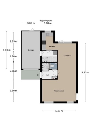 Floorplan - Huub Hermansstraat 7, 6291 LP Vaals